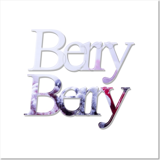 Berry Berry Wall Art by afternoontees